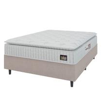 Cama Box Colchão Casal Espuma D33 Vangogh Pillow Top