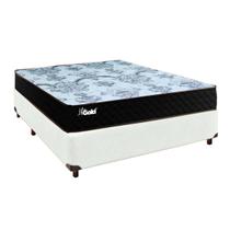 Cama Box + Colchão Casal Molas Ensacadas Paropas