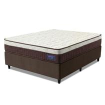 Cama Box Colchão Casal Molas Superlastic Euro Pillow Start 138x188x62cm Apolo