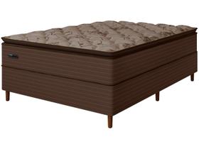 Cama Box + Colchão Casal Umaflex de Molas