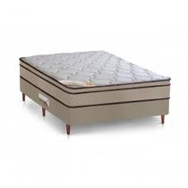 Cama Box + Colchão Castor Casal Innovation One Face Tecnopedic 138x188x54cm Cama Box + Colchão Castor Casal Innovation One Face Tecnopedic 138x188x54cm