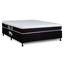 Cama Box + Colchão Castor Casal Montblanc One Face D33 138x188x52cm