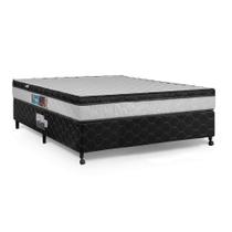 Cama Box + Colchão Castor Casal Montblanc One Face D45 138x188x52cm Cama Box + Colchão Castor Casal Montblanc One Face D45 138x188x52cm