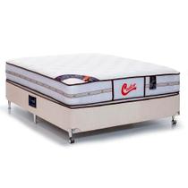 Cama Box + Colchão Castor Casal Vitagel Classic Double Face Pocket 138x188x63cm Cama Box + Colchão Castor Casal Vitagel Classic Double Face Pocket 138x188x63cm