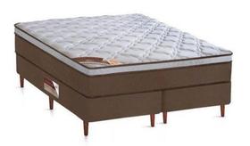 Cama Box + Colchão Castor King Innovation One Face Pocket 180x200x54cm