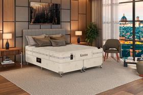 Cama Box + Colchão Castor King Kingdom Aloe Vera Double Face Pocket 180x200x32cm