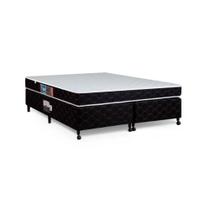 Cama Box + Colchão Castor King Montblanc Double Face D33 193x203x42cm