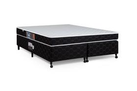Cama Box + Colchão Castor King Montblanc Double Face D33 193x203x45cm Cama Box + Colchão Castor King Montblanc Double Face D33 193x203x45cm