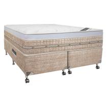 Cama Box + Colchão Castor King Premium One Gel Face 180x200x59cm Cama Box + Colchão Castor King Premium One Gel Face 180x200x59cm