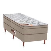 Cama Box + Colchão Castor Solteiro Innovation One Face Tecnopedic 88x188x54cm Cama Box + Colchão Castor Solteiro Innovation One Face Tecnopedic 88x188x54cm