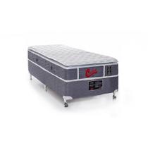 Cama Box + Colchão Castor Solteiro Light Stress One Face 88x188x67cm (Padrão) Cama Box + Colchão Castor Solteiro Light Stress One Face 88x188x67cm (Padrão)