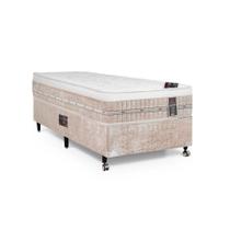 Cama Box + Colchão Castor Solteiro Premium One Face Tecnopedic 88x188x57cm Cama Box + Colchão Castor Solteiro Premium One Face Tecnopedic 88x188x57cm