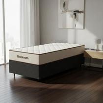 Cama Box Colchão Espuma D60 Ortobom Force Dream Solteiro Cama Box Colchão Espuma D60 Ortobom Force Dream Solteiro