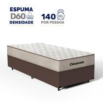 Cama Box Colchão Espuma D60 Ortobom Force Dream Solteiro Cama Box Colchão Espuma D60 Ortobom Force Dream Solteiro