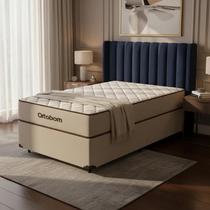 Cama Box Colchão Espuma D60 Ortobom Force Dream Solteiro