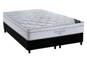Cama box + Colchão Freedom Queen (158x198) - Ortobom