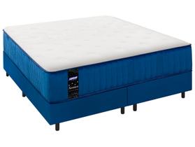 Cama Box + Colchão King Gazin de Molas Ensacadas