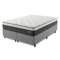 Cama Box Colchão King Molas Ensacadas Euro In Atlantic 193x203x66cm Cama Box Colchão King Molas Ensacadas Euro In Atlantic 193x203x66cm