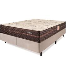 Cama Box Colchão King Ortopédico Firme Espuma D33 Antialérgico Certificado 193x203x58cm - BF Colchões