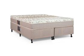 Cama Box - Colchão King Size Class Molas Pocket One Face Castor com Box SI 193x203x65cm