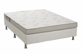 Cama box + Colchão Light D23 Casal (138x188) - Ortobom