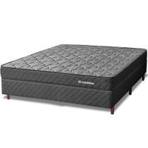 Cama Box Colchão Queen Espuma D45 Extra Firme Ortopédico 158x198x51cm - BF Colchoes Cama Box Colchão Queen Espuma D45 Extra Firme Ortopédico 158x198x51cm - BF Colchoes