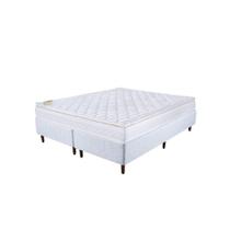 Cama box colchão queen espuma d45 royal saúde orthocrin pillow top box queen bipartido 158x198x61 alto suporte conforto firme tecido antiácaro Cama box colchão queen espuma d45 royal saúde orthocrin pillow top box queen bipartido 158x198x61 alto suporte conforto firme tecido antiácaro