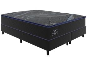 Cama Box + Colchão Queen Gazin de Molas Ensacadas Cama Box + Colchão Queen Gazin de Molas Ensacadas