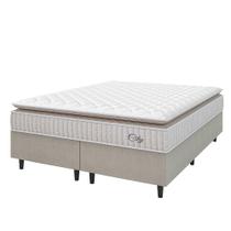 Cama Box Colchão Queen Molas Ensacadas City Pillow