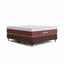 Cama box + Colchão Sleep King Queen (158x198) - Ortobom