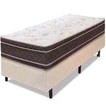 Cama Box Colchão Solteirão 100% Espuma Dupla Face Antialérgico 97x203x56cm - BF Colchões Cama Box Colchão Solteirão 100% Espuma Dupla Face Antialérgico 97x203x56cm - BF Colchões