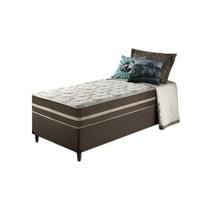Cama Box + Colchão Solteiro King Classic Molas Ensacadas 96x203x61cm - Lucas Colchões