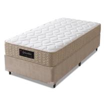 Cama Box Colchão Solteiro Molas Ensacadas Splendido 88x188x62cm Munhoz Cama Box Colchão Solteiro Molas Ensacadas Splendido 88x188x62cm Munhoz