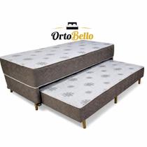 Cama Box com Auxiliar de Molas Bonnel D28