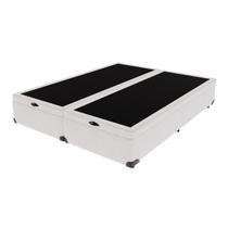 Cama Box com Baú King Size Branca Comfort Prime 193x203