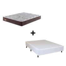 Cama Box com Colchão Casal Ecoflex Relax Adorabile - 138x188