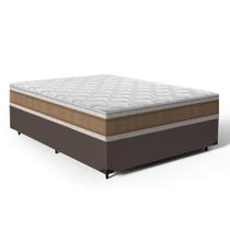 Cama Box com Colchão de Espuma D33 Anjos Double Face Air Pro Força Casal 138cm