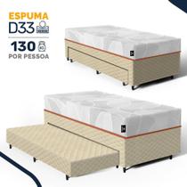 Cama Box com Colchão de Espuma D33 Enrolado Sonno Full Umaflex Auxiliar de Espuma Solteiro 88 cm Cama Box com Colchão de Espuma D33 Enrolado Sonno Full Umaflex Auxiliar de Espuma Solteiro 88 cm