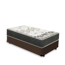 Cama Box com Colchão de Espuma D33 Gazin ISO 3000 Solteiro 88cm - Lucas Colchões