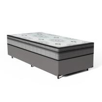 Cama Box com Colchão de Espuma D33 Pillow In DAngelis Ortosleep Solteiro King 96cm