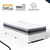 Cama Box com Colchão de Espuma D45 Double Face Territory Hellen Solteiro 88cm Cama Box com Colchão de Espuma D45 Double Face Territory Hellen Solteiro 88cm