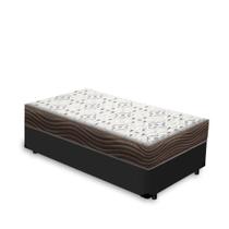 Cama Box com Colchão de Espuma D45 Ortobom Iso 150 Solteiro 78cm