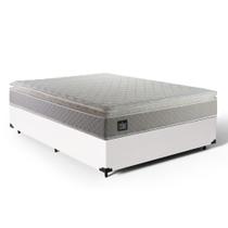 Cama Box com Colchão de Espuma D45 Pillow Top Strong Casal 138cm