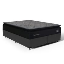 Cama Box com Colchão de Espuma D45 Pillow Top Suport Prime Queen 158cm