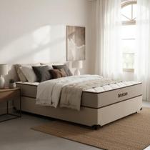 Cama Box com Colchão de Espuma D60 Double Face Force Dream Ortobom Casal 138 cm
