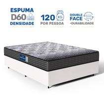 Cama Box com Colchão de Espuma D60 Double Face Guarda Costas Comfort Force Probel Casal 138cm Cama Box com Colchão de Espuma D60 Double Face Guarda Costas Comfort Force Probel Casal 138cm