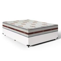 Cama Box com Colchão de Molas Ensacadas Anjos Classic Casal 138cm