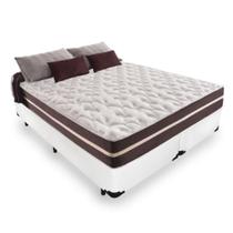 Cama Box com Colchão de Molas Ensacadas Anjos Classic Pocket Queen 158 cm