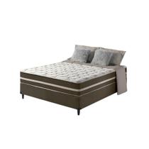Cama Box com Colchão de Molas Ensacadas Classic Viúva 128 cm