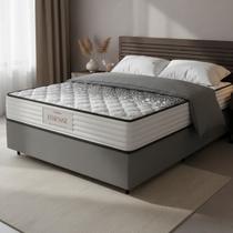 Cama Box com Colchão de Molas Ensacadas Double Face Essence Probel Casal 138cm